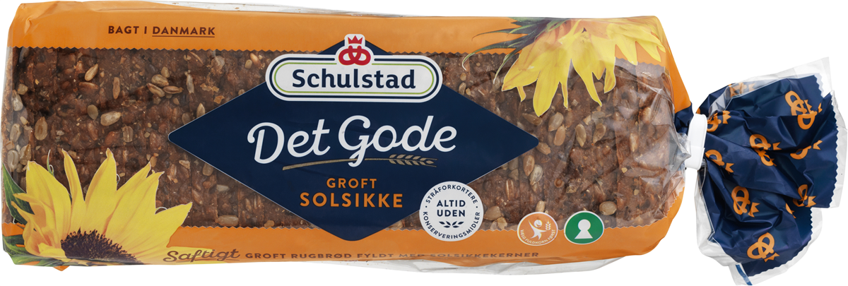 DG Groft Solsikkerugbrød