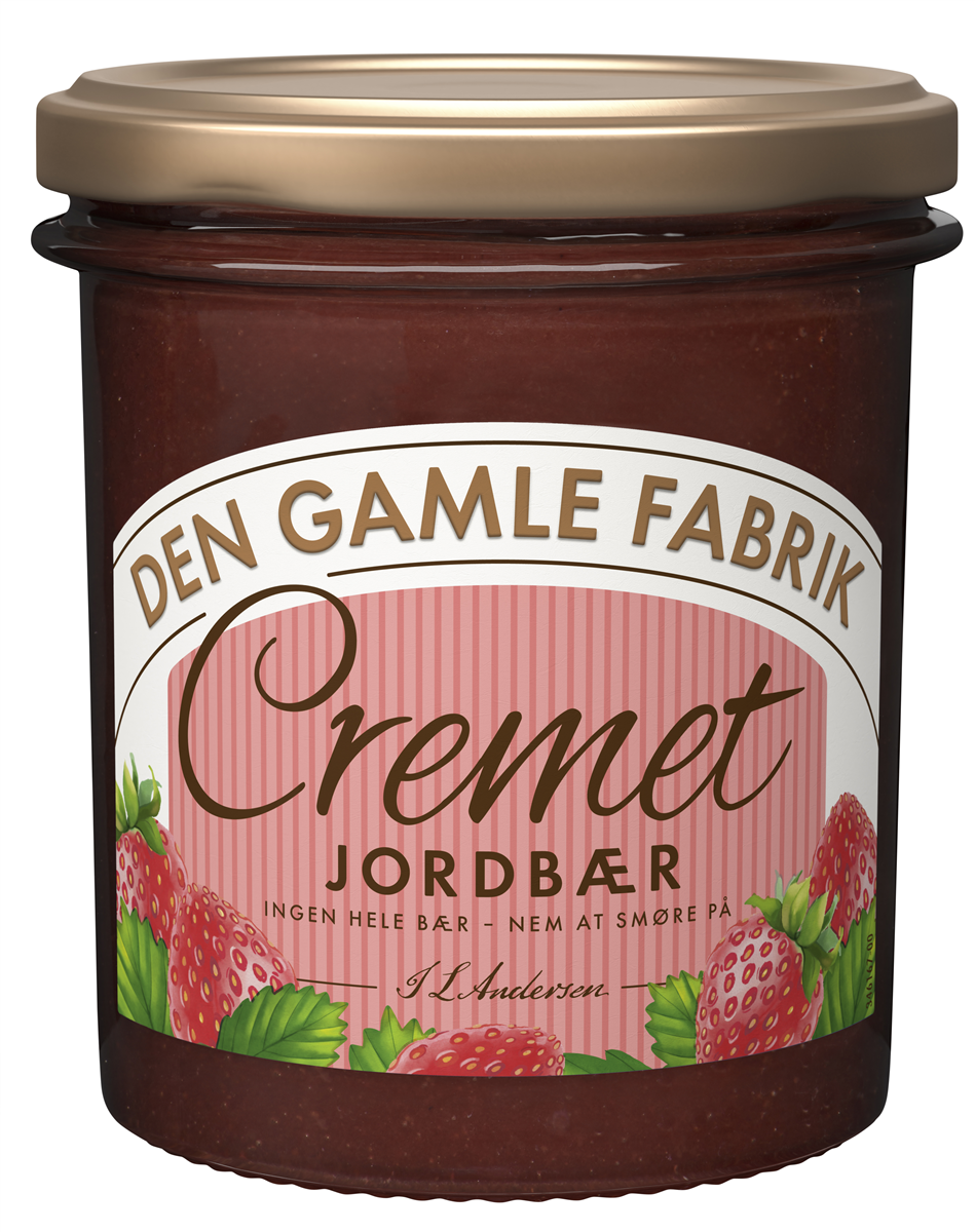 Jordbærmarmelade cremet, Den Gamle Fabrik