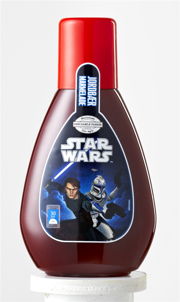 D.G.F. Starwar jordbærmarm 400 g