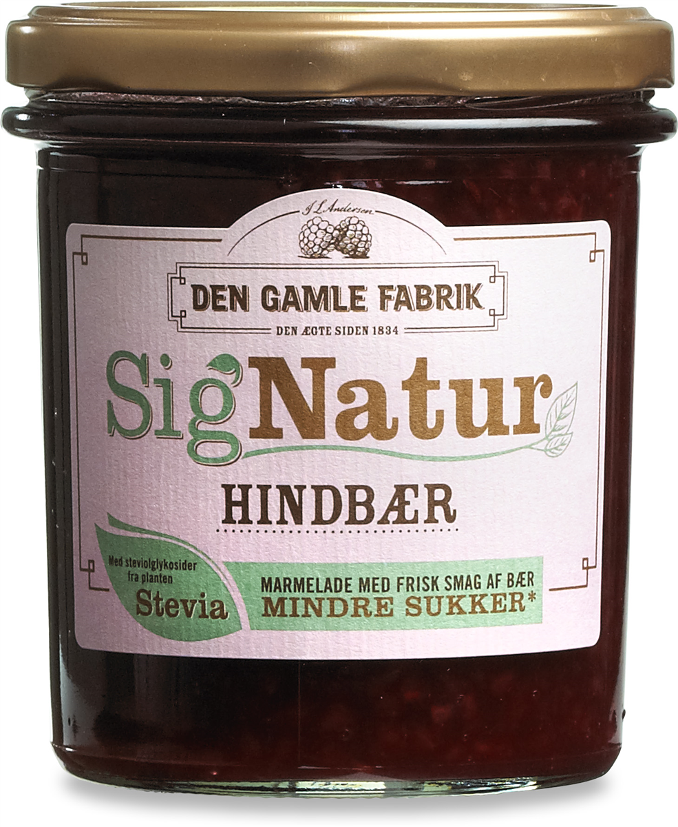 Sig Natur hindbær marm. 300 g