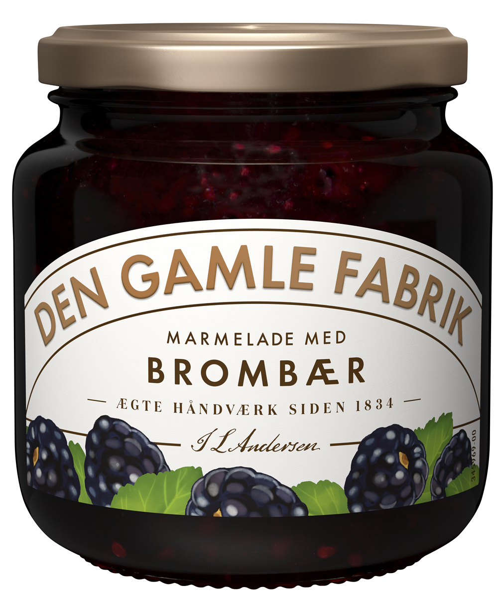D.G.F marmelade brombær 400 g
