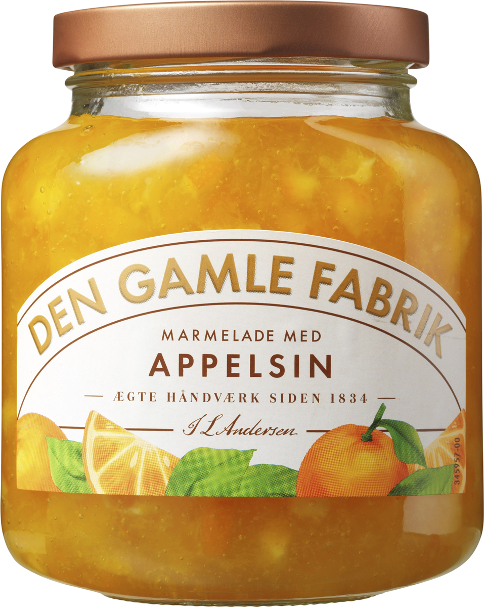 Den Gamle Fabrik, Appelsinmarmelade