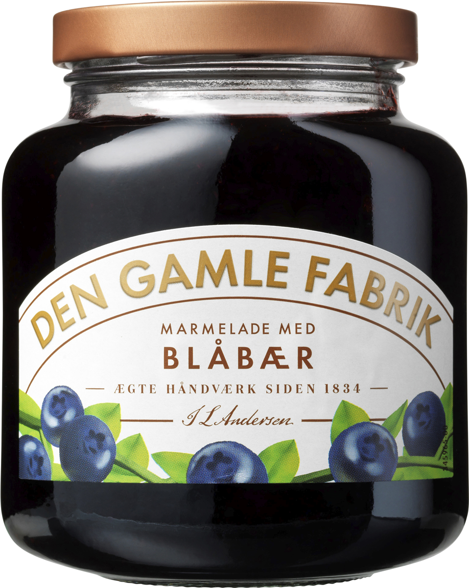 Den Gamle Fabrik, Blåbærmarmelade