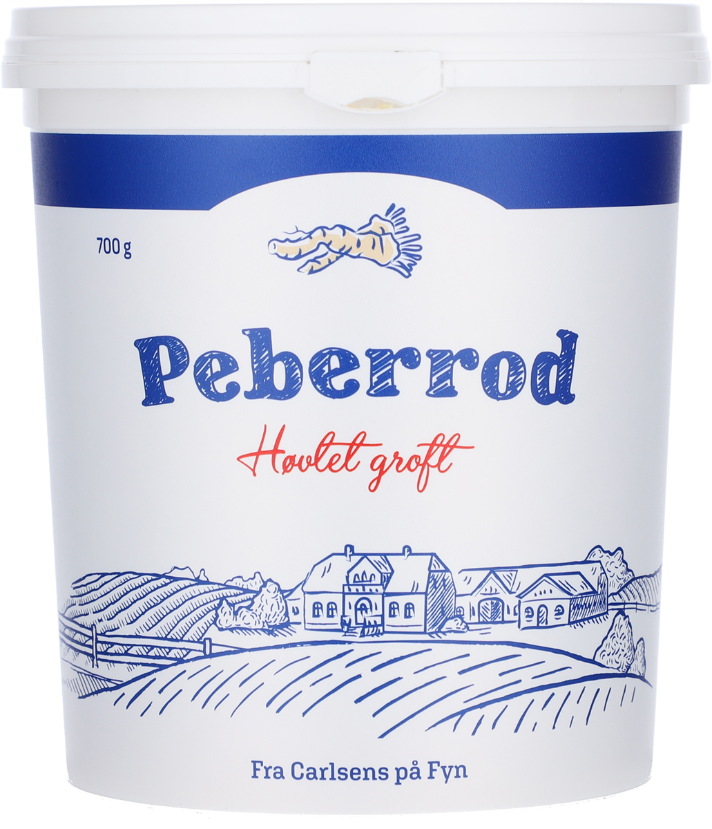 Peberrod høvlet 700 g