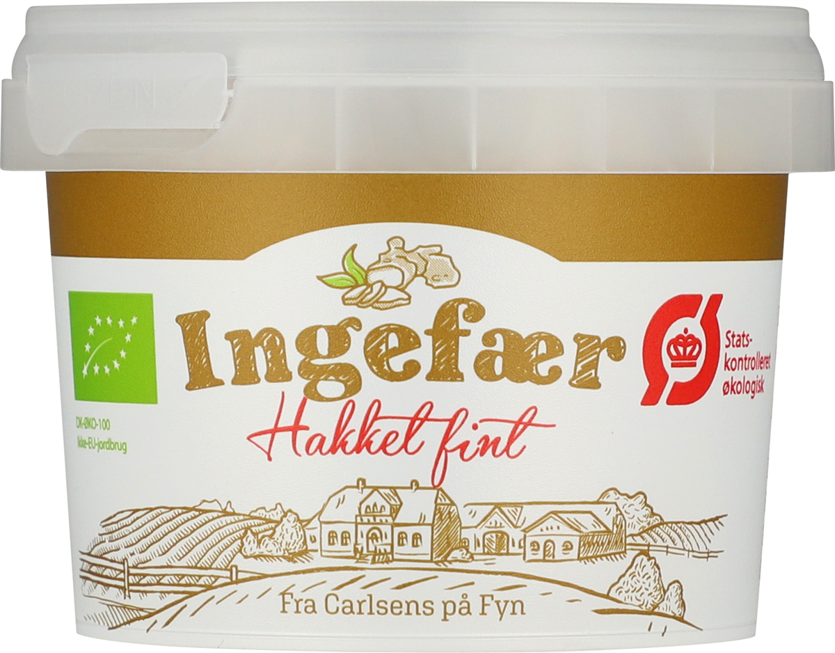 Carlsens Ingefær Hakket Fint Øko