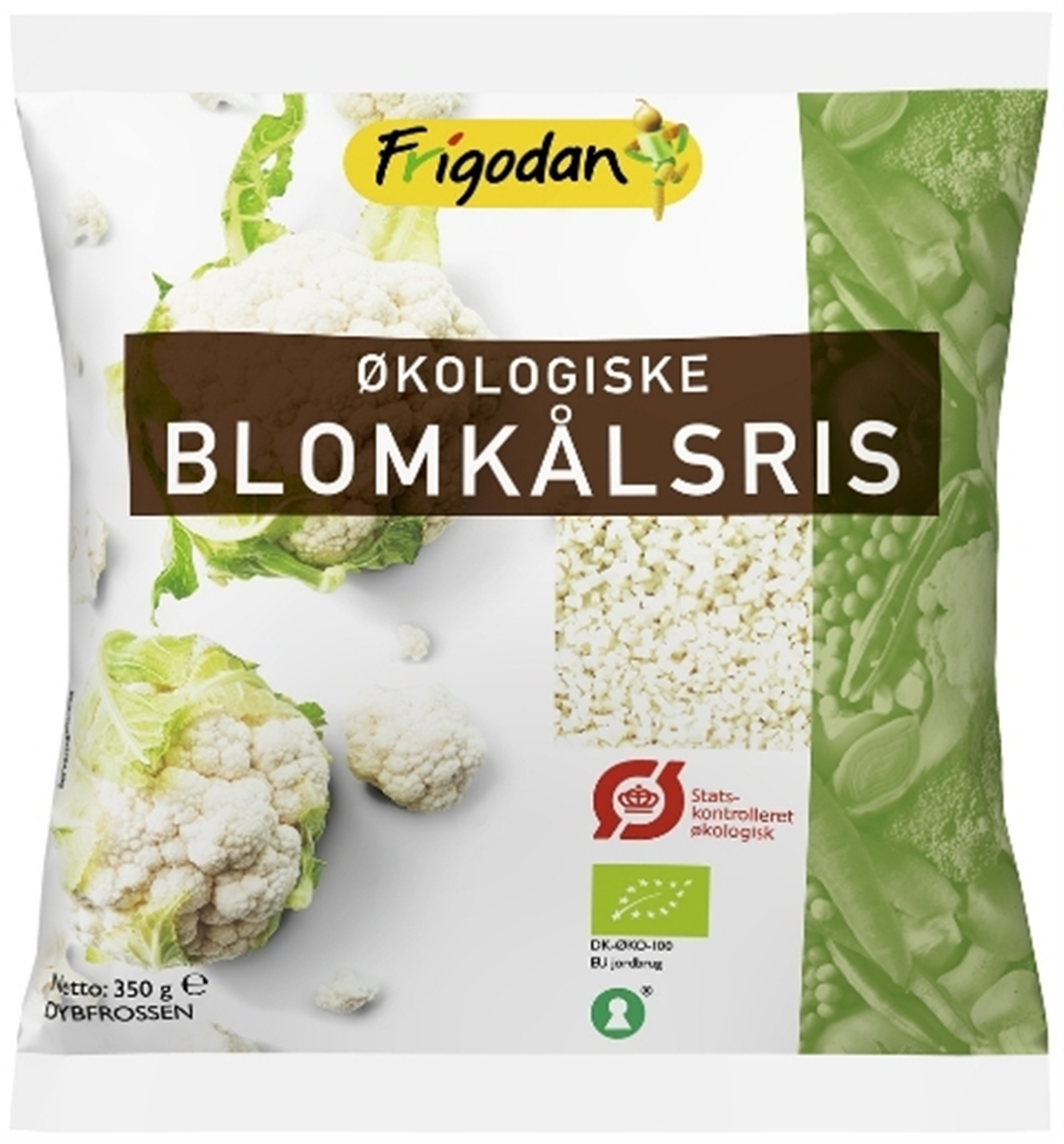 Frigodan Blomkålsris Øko 350 g