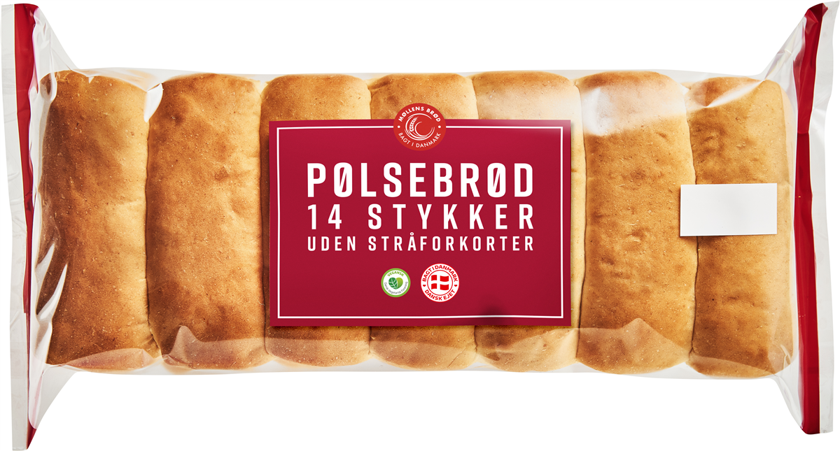 Pølsebrød 14 stk 430 g