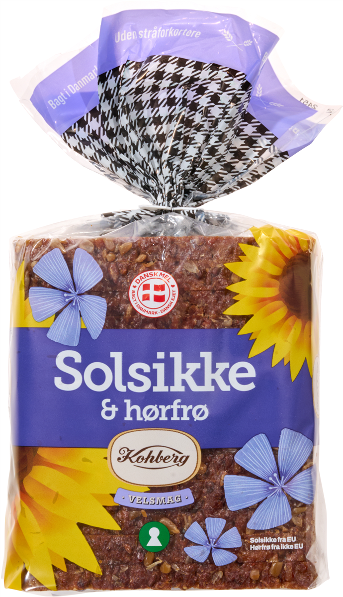 Kohberg Solsikke & hørfrørugbrød 800 g