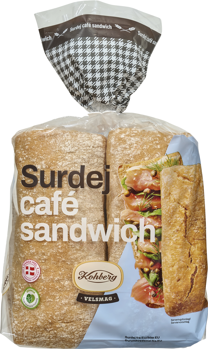 Surdej Café Sandwich 4 stk., Kohberg
