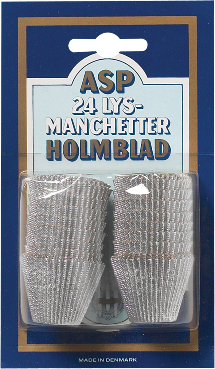 Lysmanchetter Guld/Sølv 24 stk