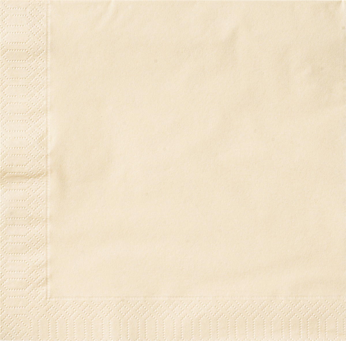 Servietter 3-Lag Creme 25 cm