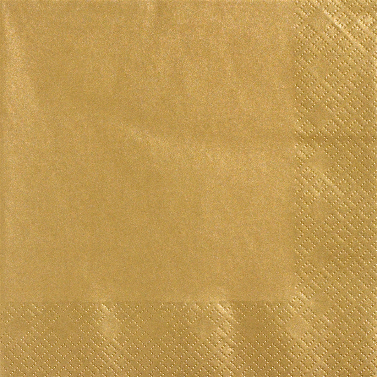 Serviet 3-Lag 40 cm Guld