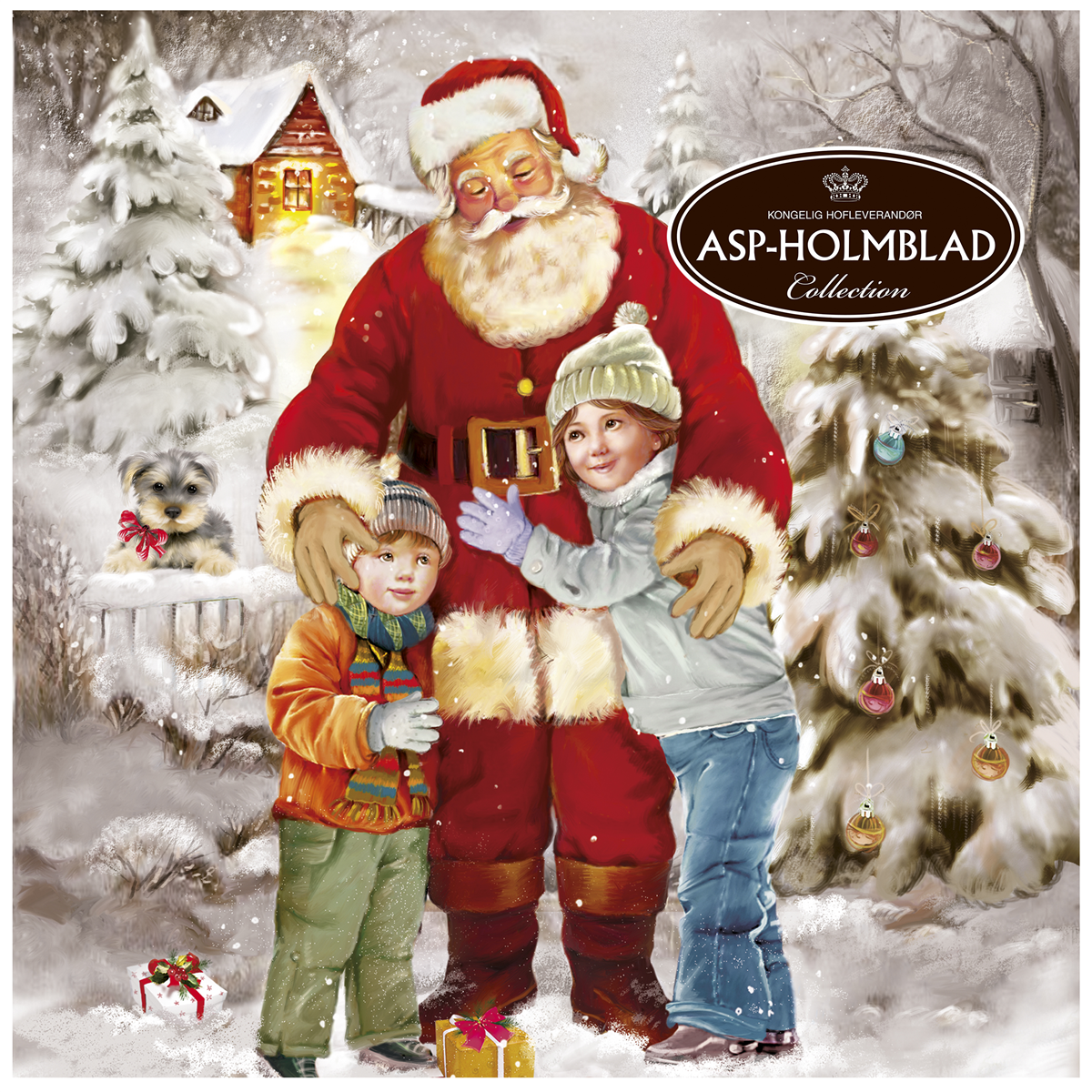 Asp Serviet 33 cm Santa Comes