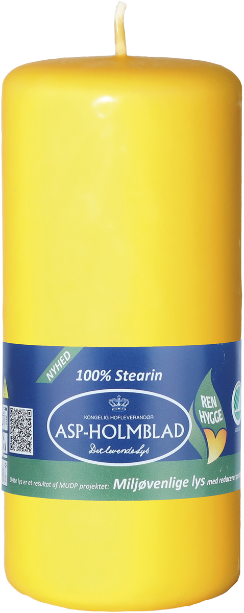 Bloklys 5,8 x 13 cm Gul 1 stk