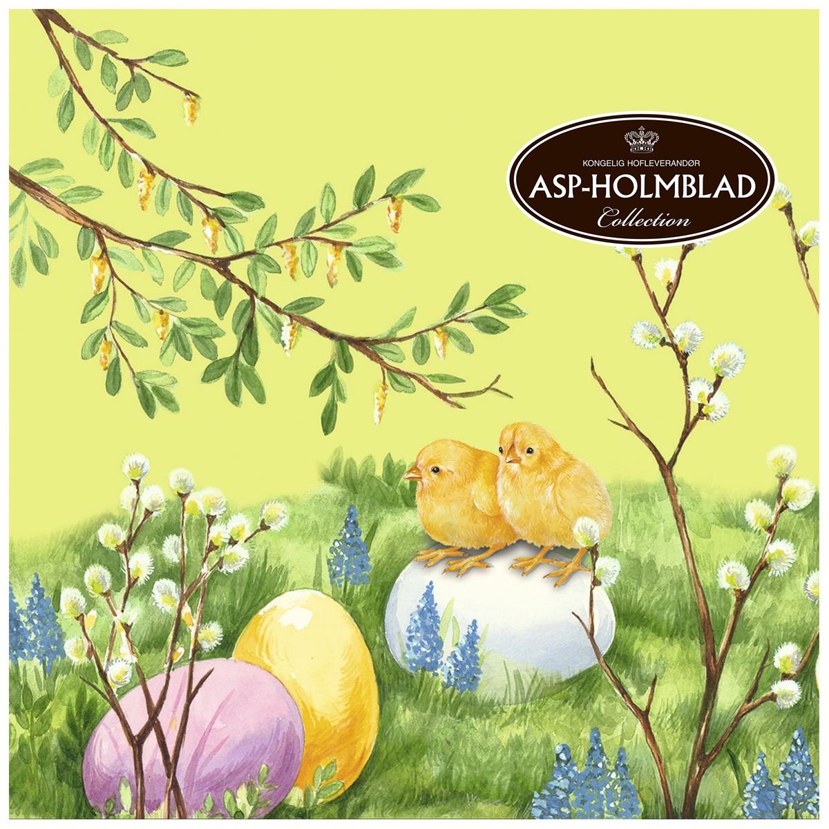 Serviet 33 x 33 meadow kiwi 20 stk.