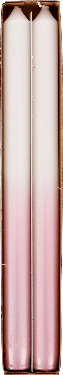 Stagelys 2,2x29 cm Hvid/Lav