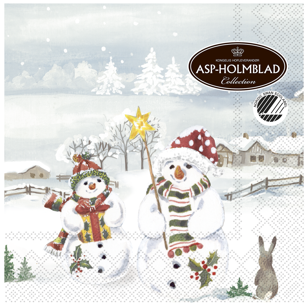 Serviet Snowmen 33 cm