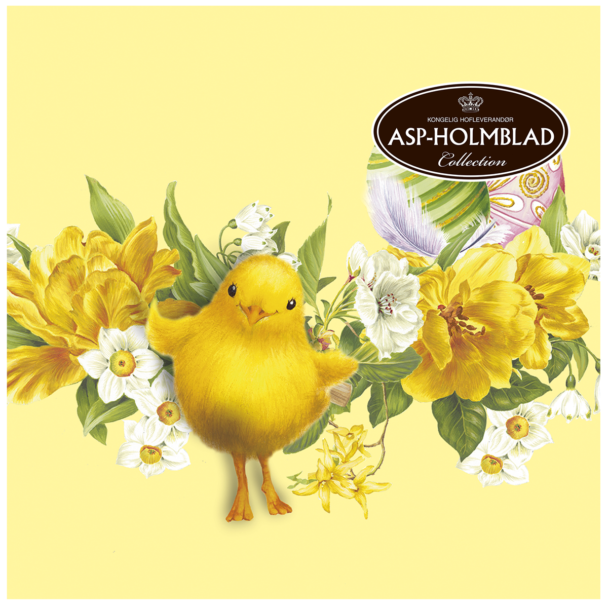 Serviet 33 cm flutty chick 20 stk.