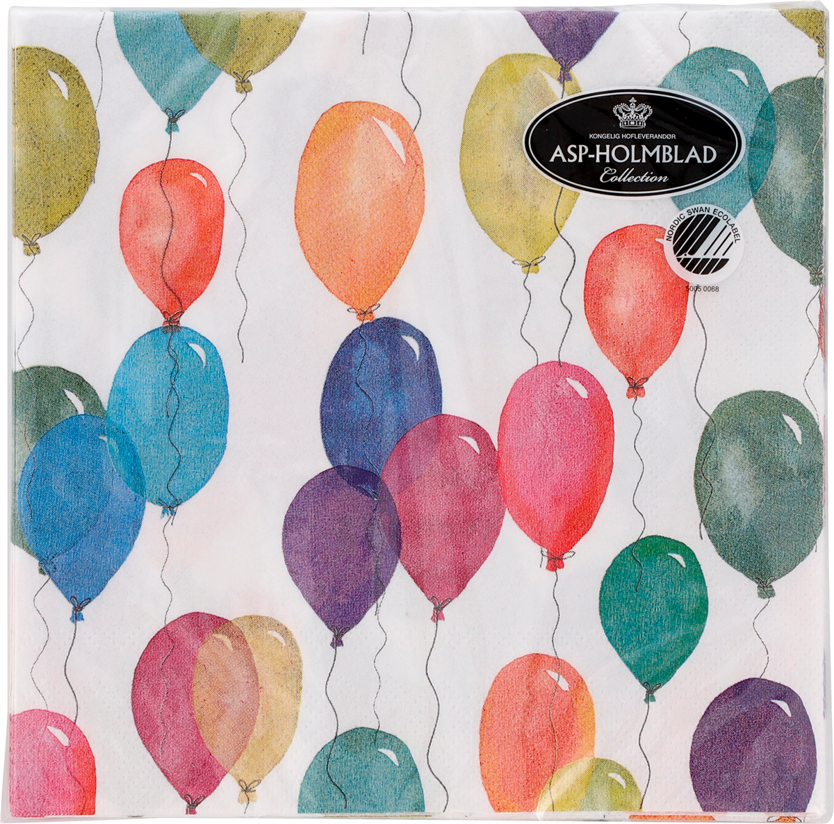 Serviet 33x33 cm 3-lag Ballon