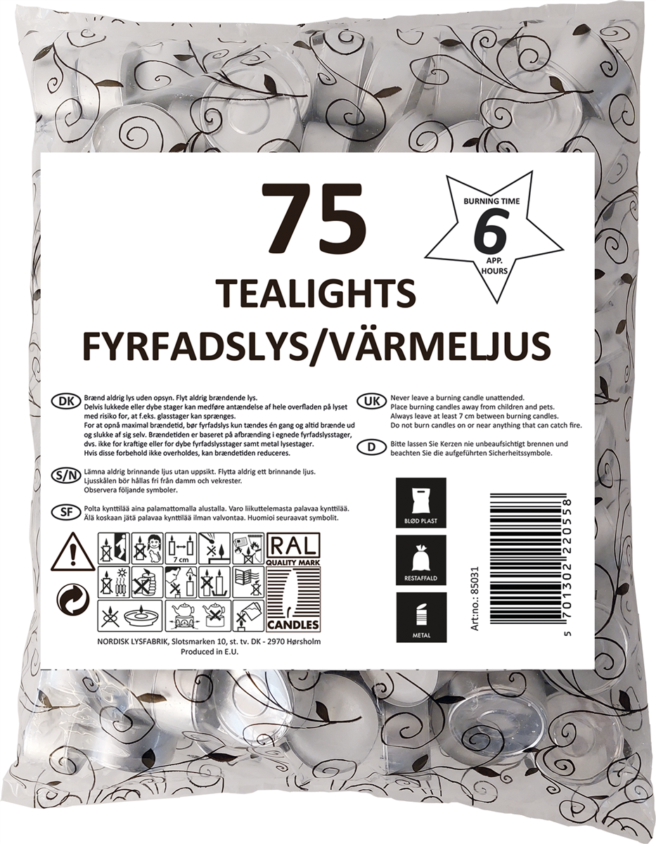 Fyrfadslys 6 Timer