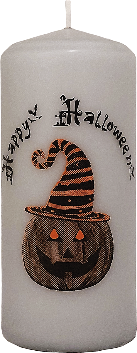 Halloween Bloklys Grå