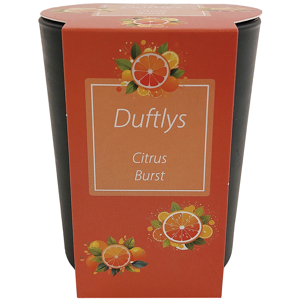 Duftlys i glas citrus