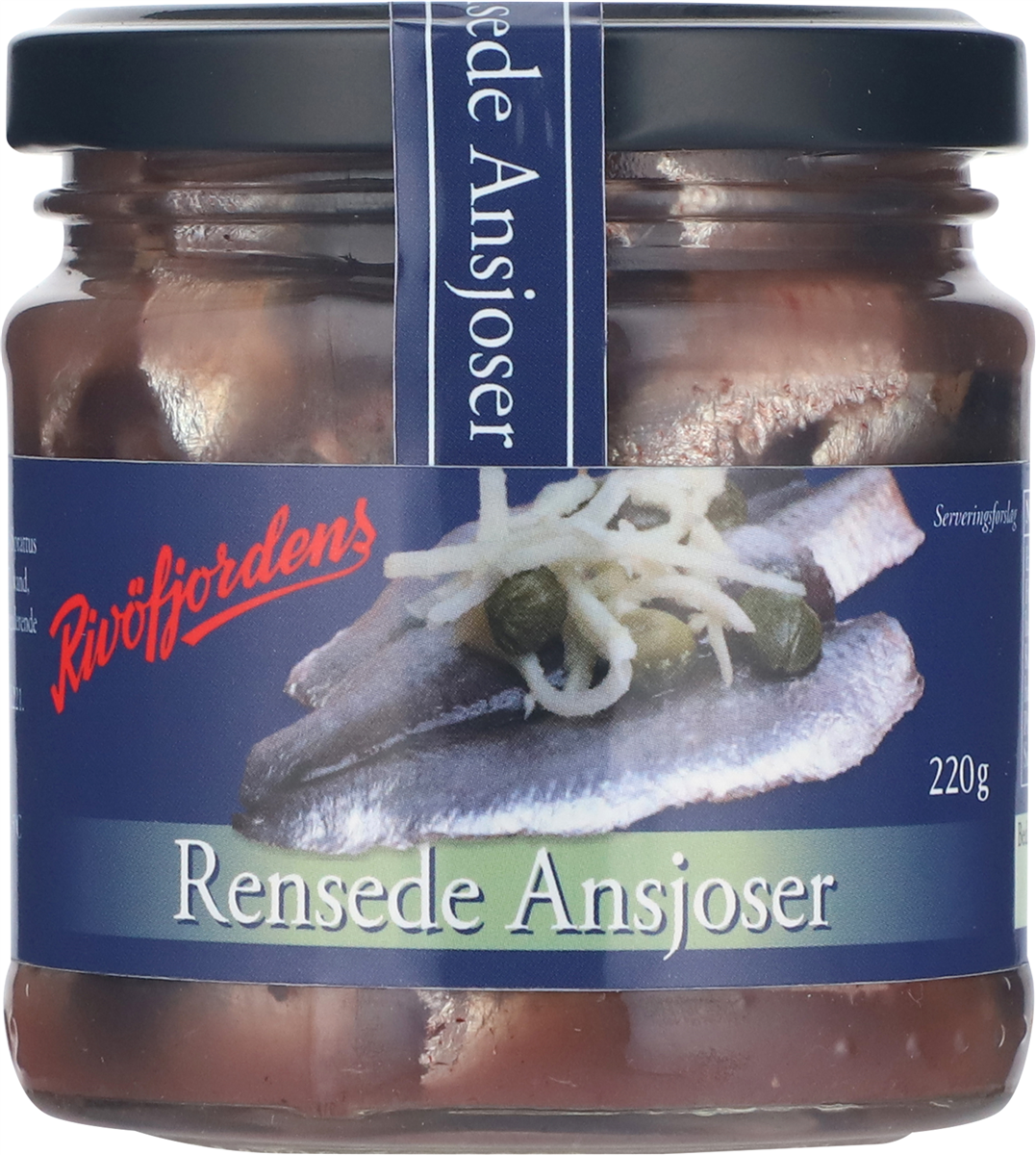 Rensede ansjoser 130/220 g 220 g