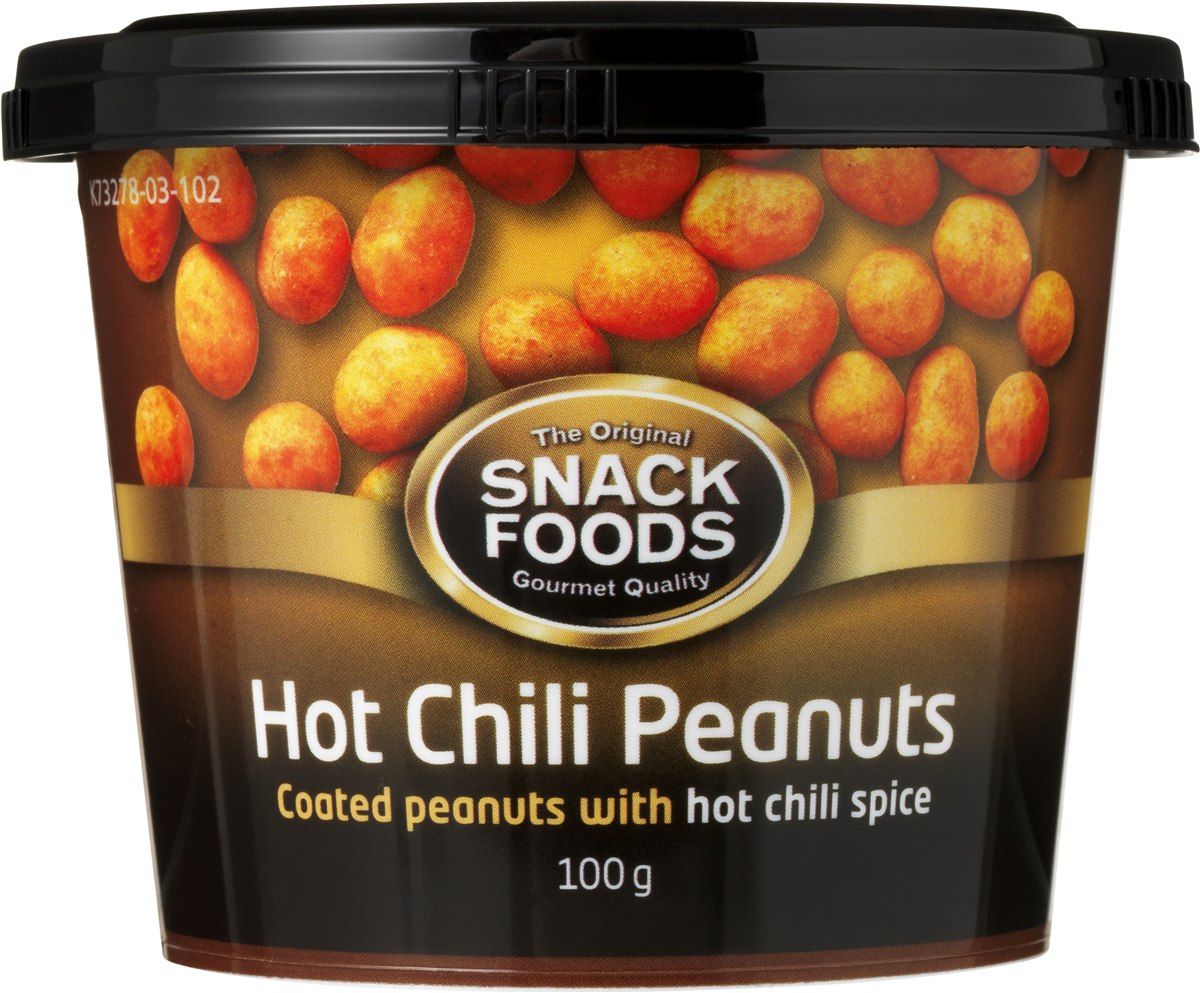 Snackfoods hot peanuts 100 g