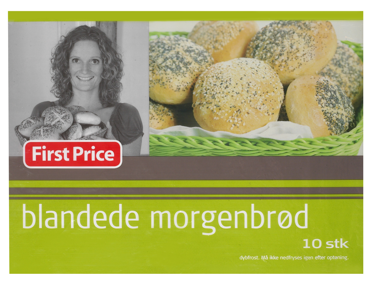 First Price FP bl.morgenbrød 10 stk 10 stk.