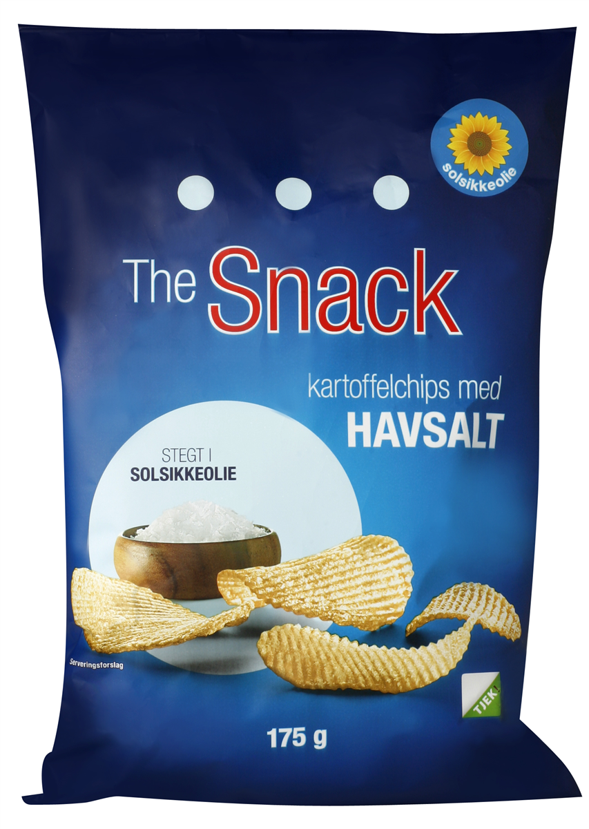 The Snack chips havsalt 175 g
