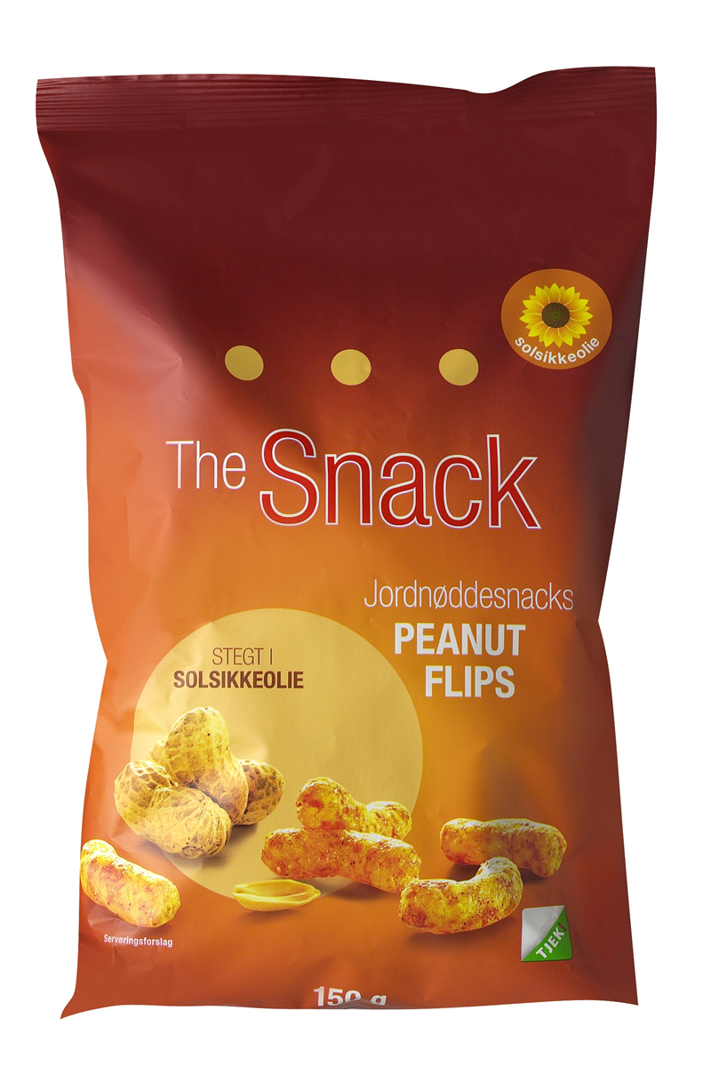 The Snack peanut flips 150 g