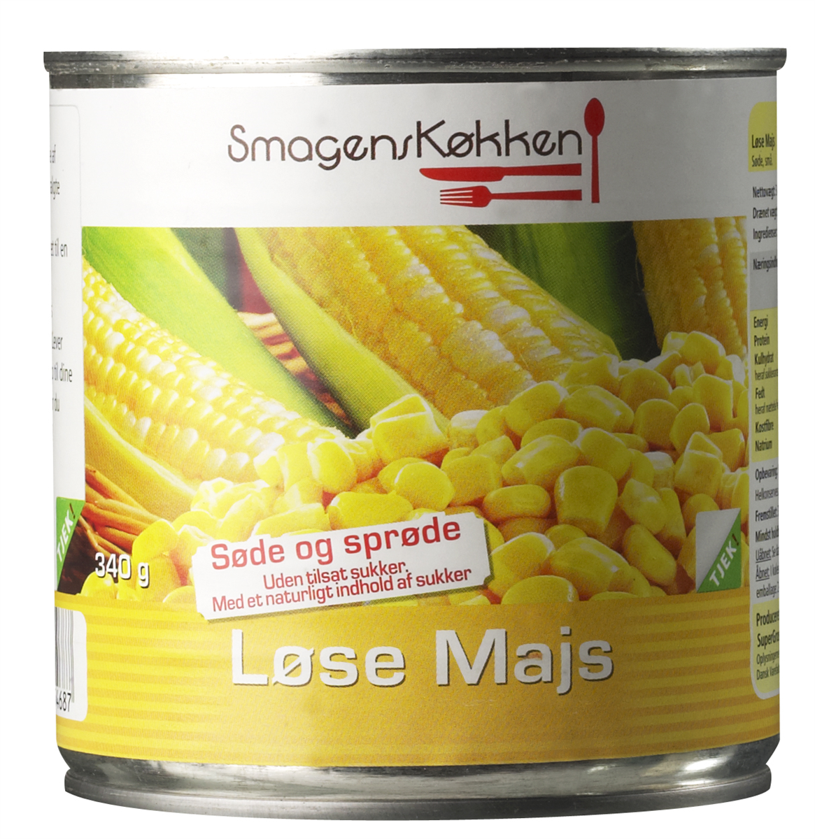 Smagens Køkken majskerner 340 g