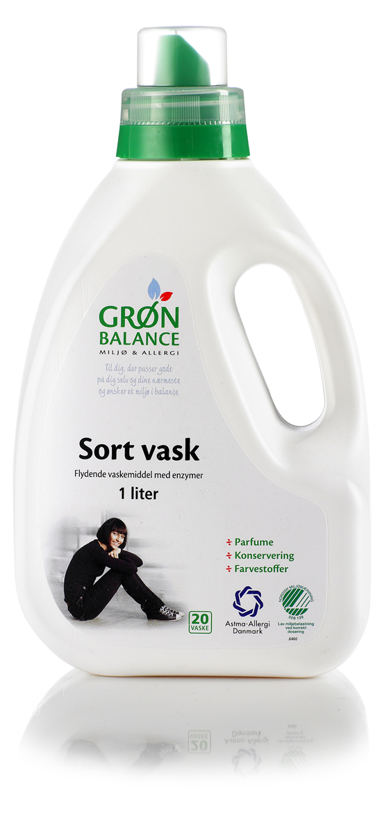 Øgo GB flydende sort vask 900 ml