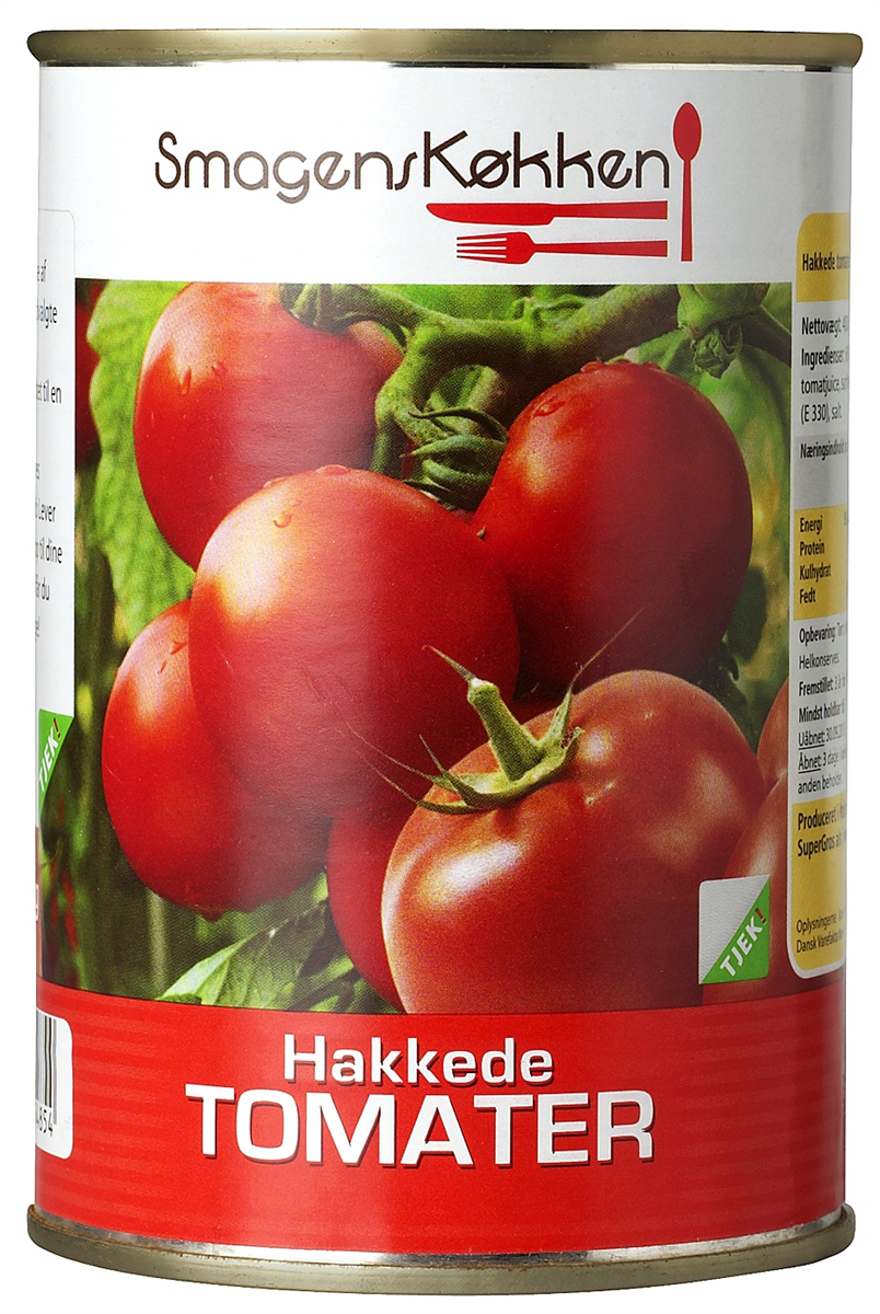 Smagens Køkk hakkede tomat 400 g
