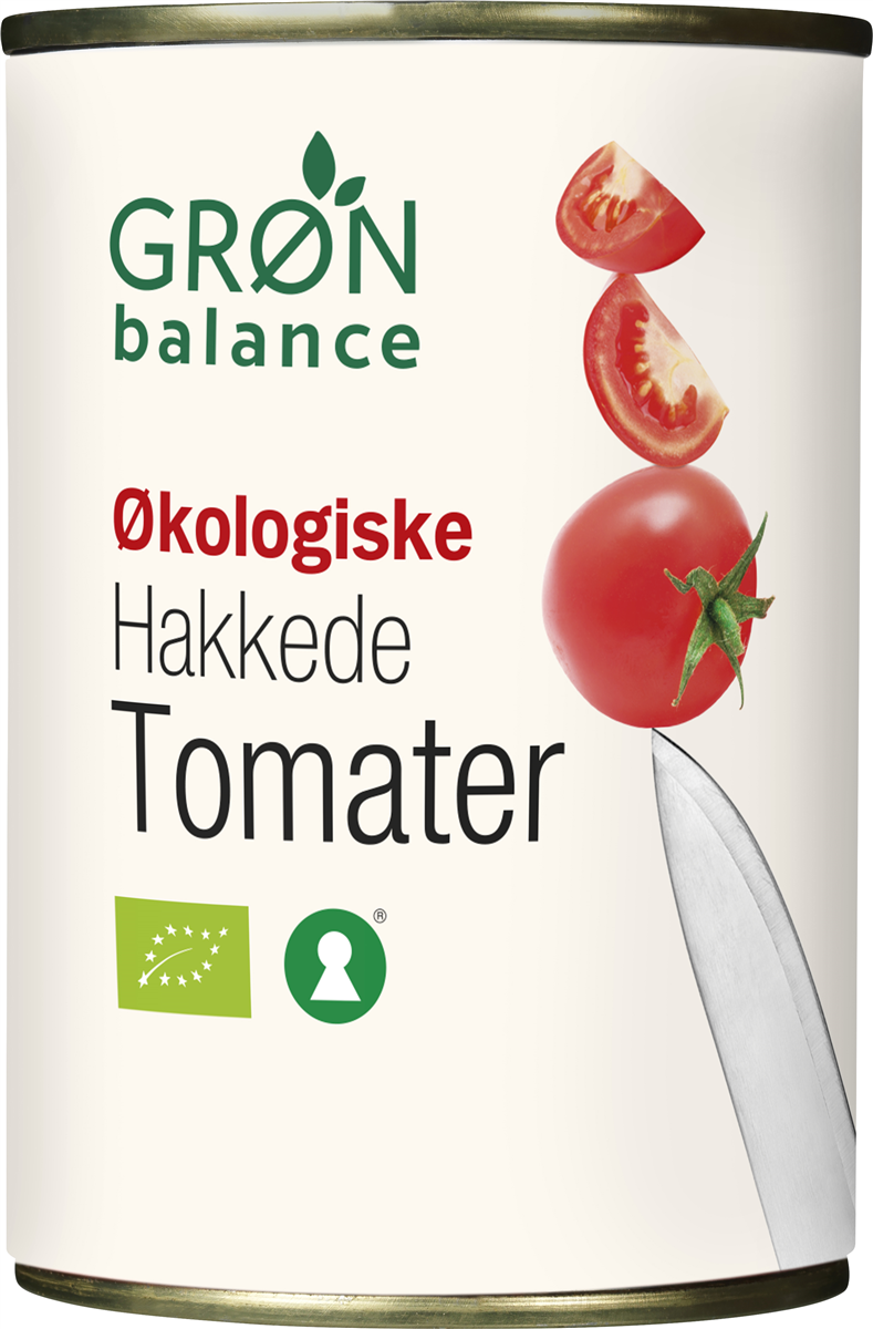 Grøn Bal. hak. tomater øk 400 g