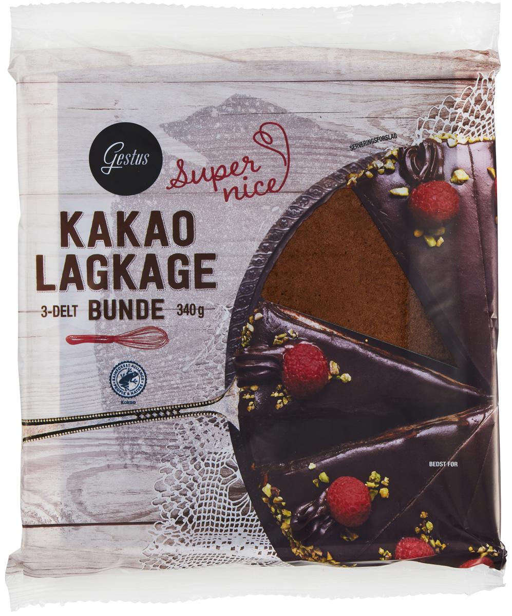 Gestus Kakao Lagkagebunde