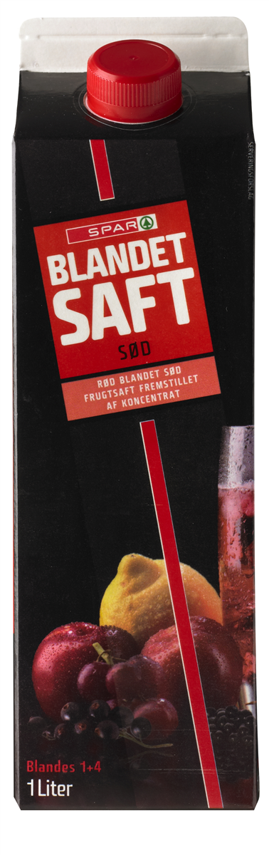 Spar blandet saft 1000 ml