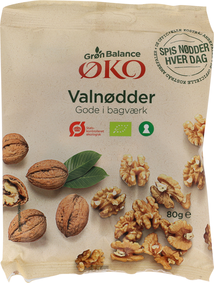 GB Valnødder Øko 80 g