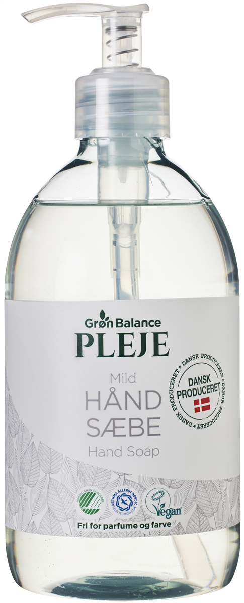 Grøn Balance flydende håndsæbe 500 ml