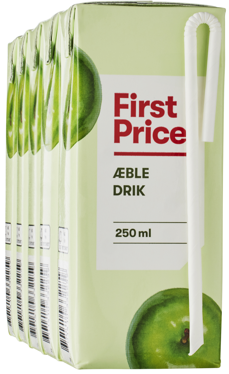 First Price Æble Frugtdrik 5x250 ml