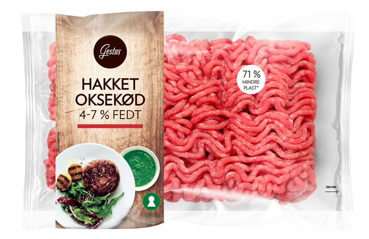 Gestus Hakket Oksekød 4-7% 400 g