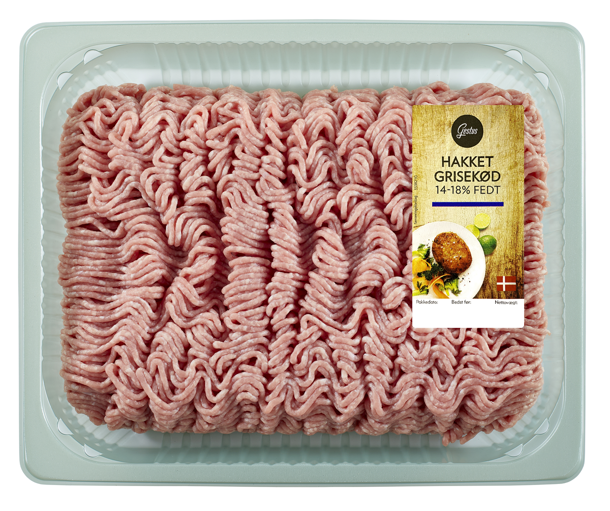 Hakket grisekød 14-18% 400 g