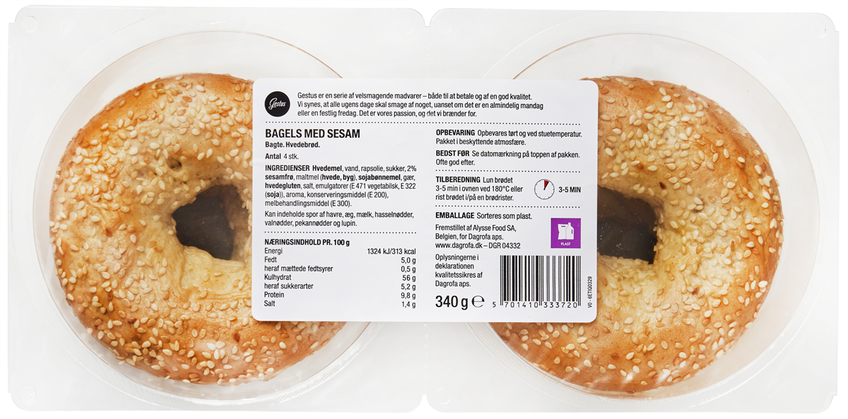 Gestus Bagels Sesam
