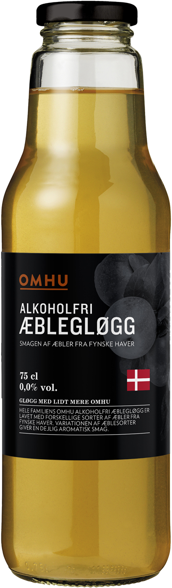 Omhu æblegløgg 0% 750 ml