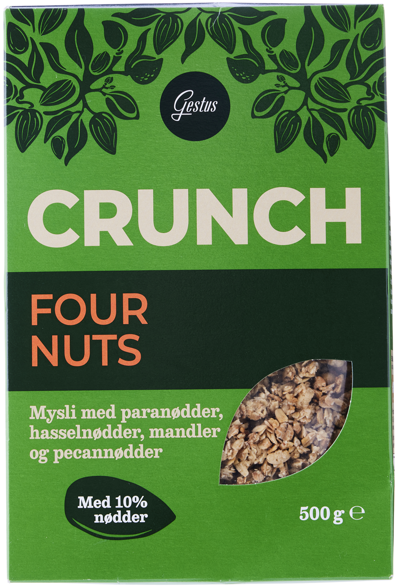 Gestus Crunch 4 Nødder