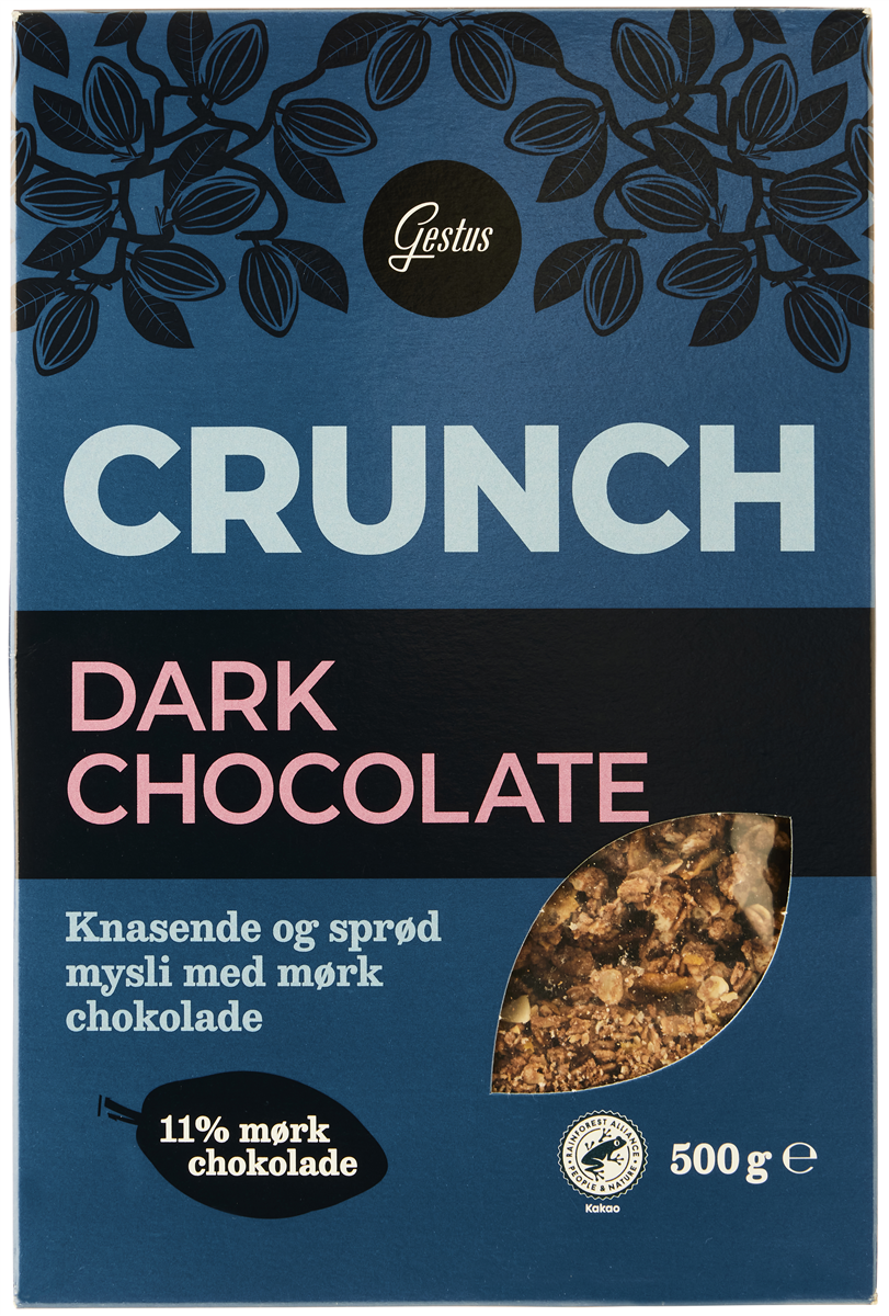 Gestus Crunch Mørk Chokolade