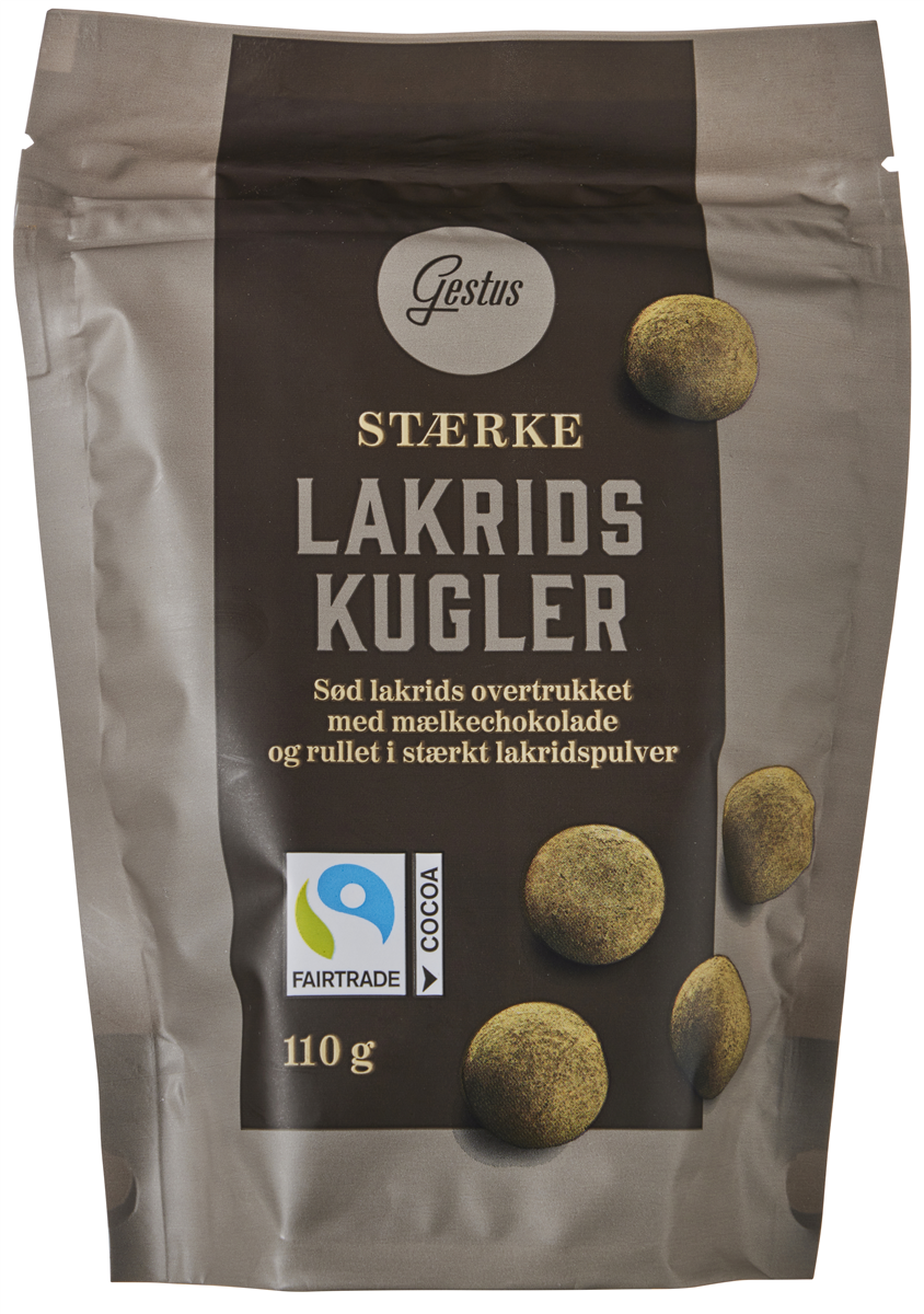 Gestus Lakridskugler Stærk