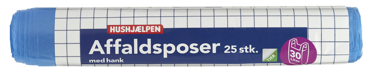 HH affaldsposer m hank 30 l 30000 ml
