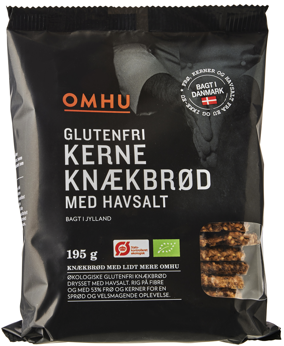 Omhu Kerneknæk med Salt Øko