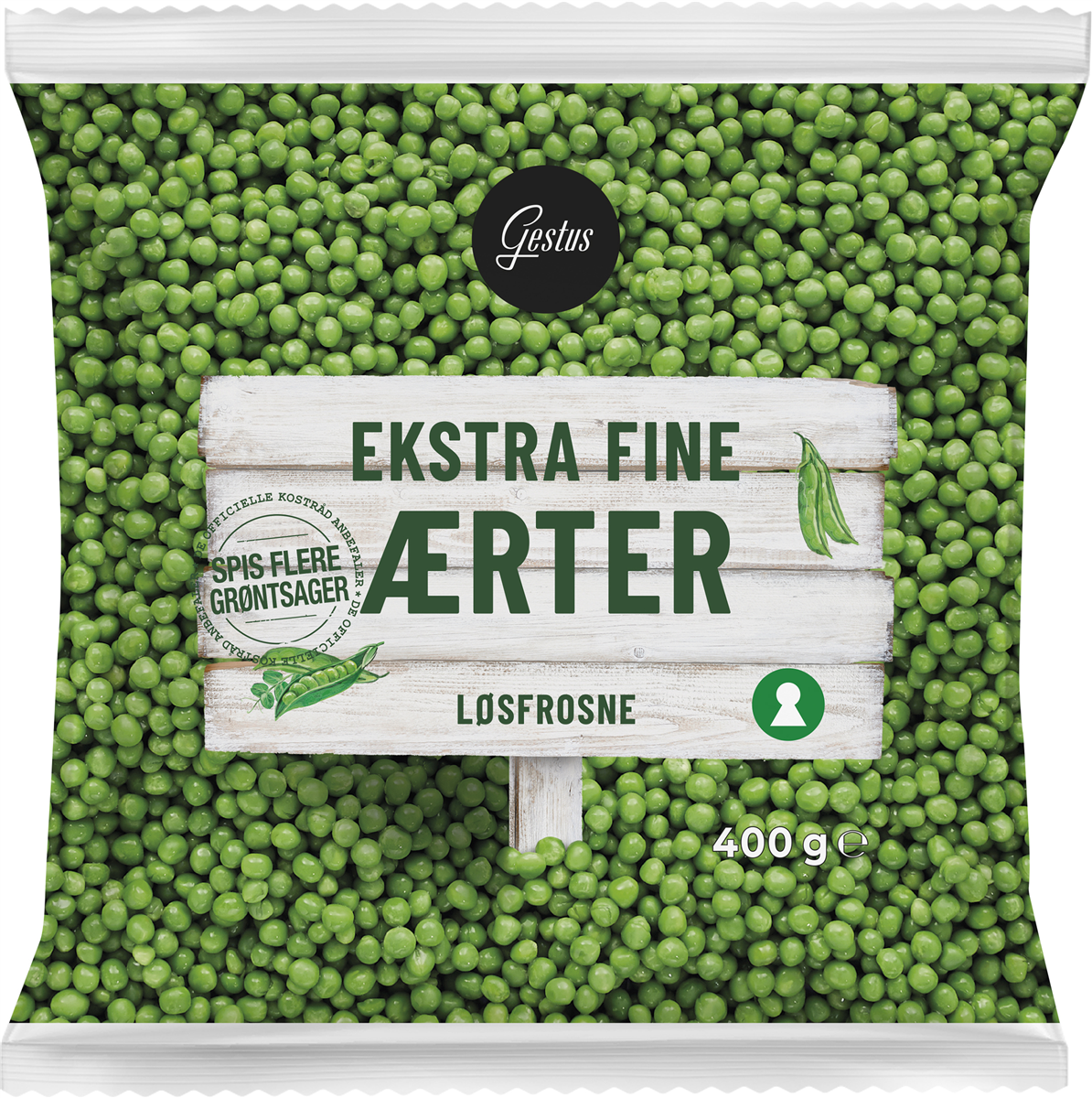 Gestus Ekstra Fine Ærter 400 g